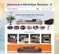 Opencart Mobilya Teması -3