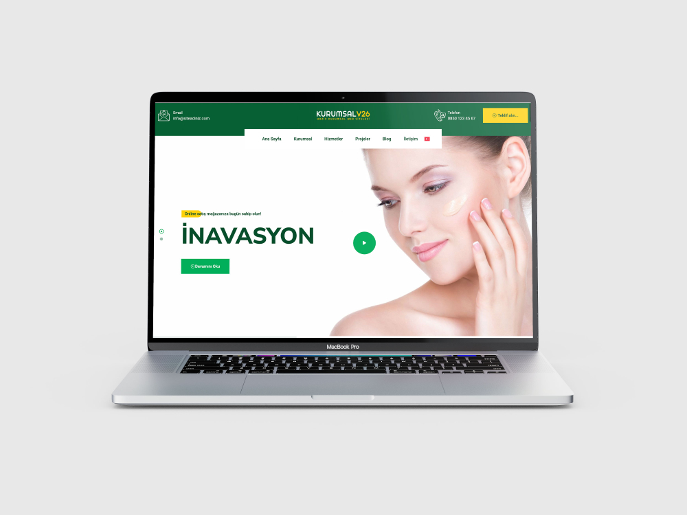 Kurumsal V26 (Tüm Sektörlere Uygundur)