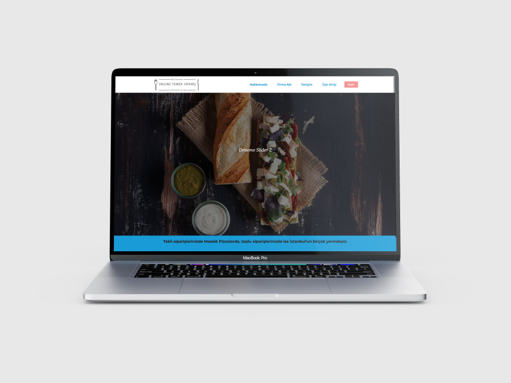 Online Yemek Siparişi Ve Restuarant Scripti V1