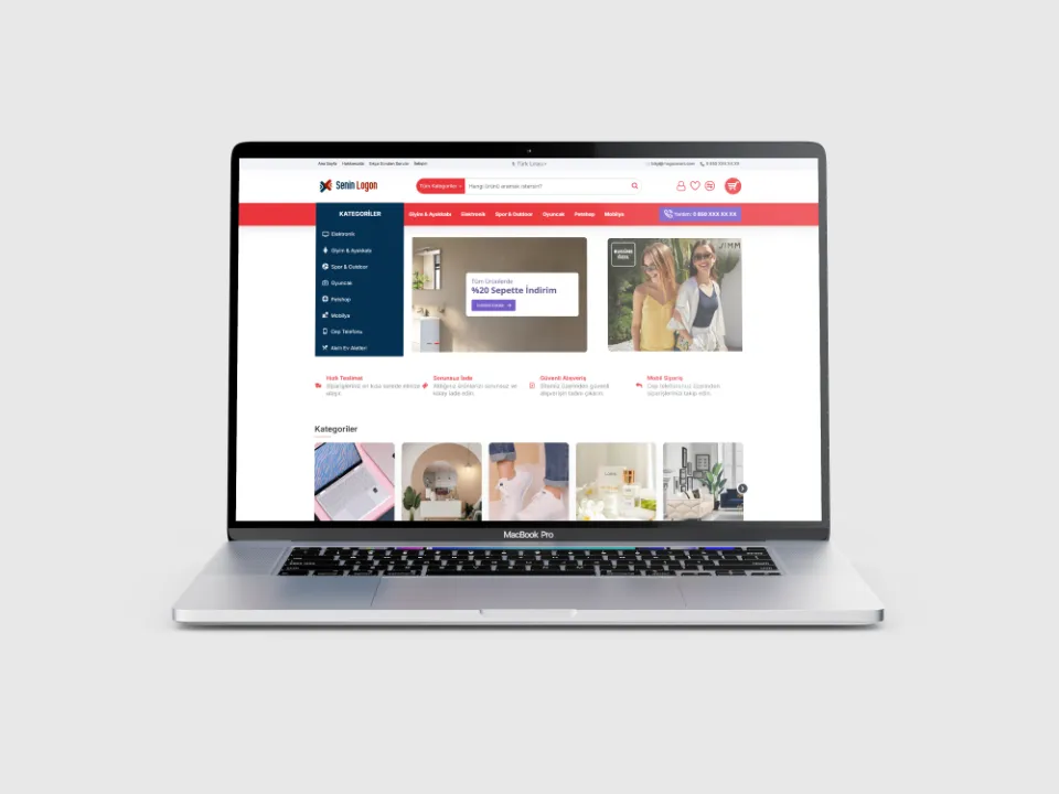 Opencart Genel E-Ticaret Temasi V3